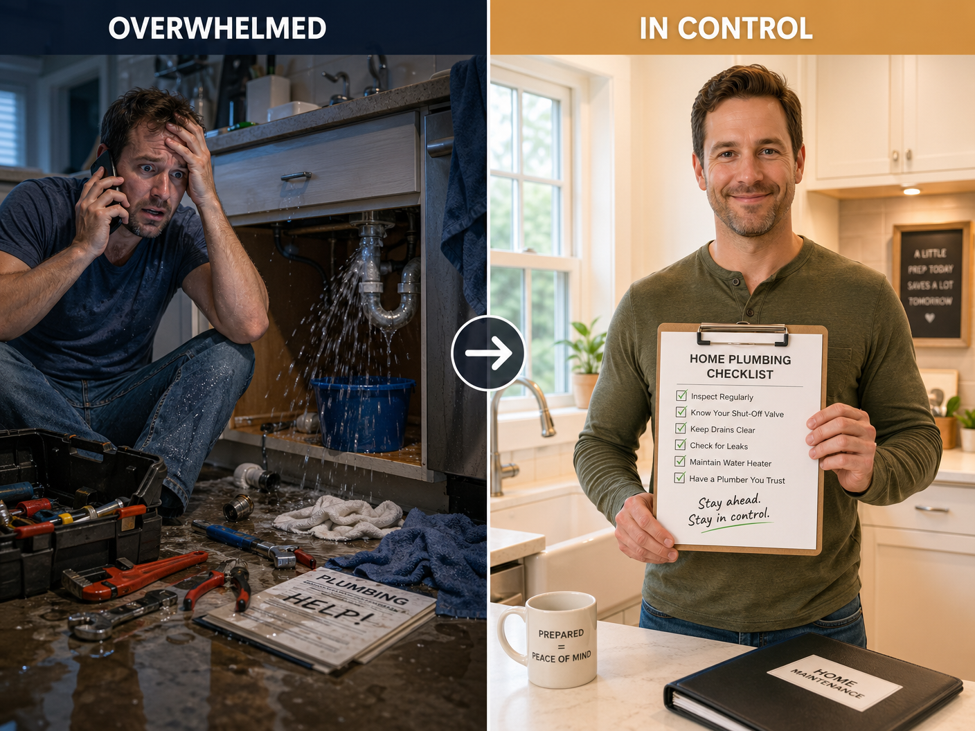 From overwhelmed to in control: The transformation